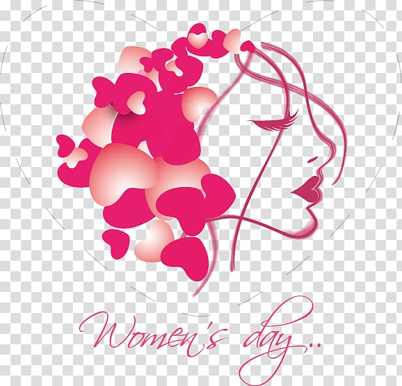 Women's Day logo , International Womens Day Chinese New Year Traditional Chinese holidays Woman March 8, Women\'s Day element transparent background PNG clipart
