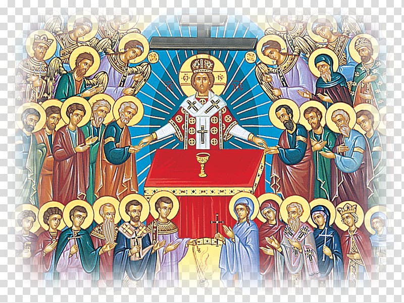 All Saints\' Day Sermon Calendar of saints Eastern Orthodox Church, God transparent background PNG clipart
