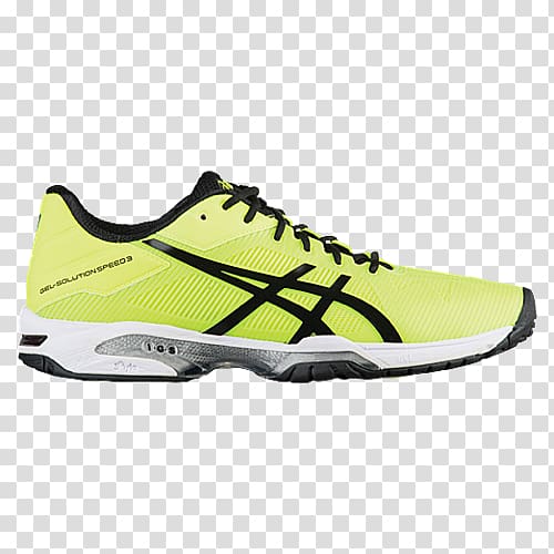 Asics Gel-solution Speed 3 Men Sports shoes GEL-SOLUTION Speed 3 CLAY, Black Asics Tennis Shoes for Women transparent background PNG clipart