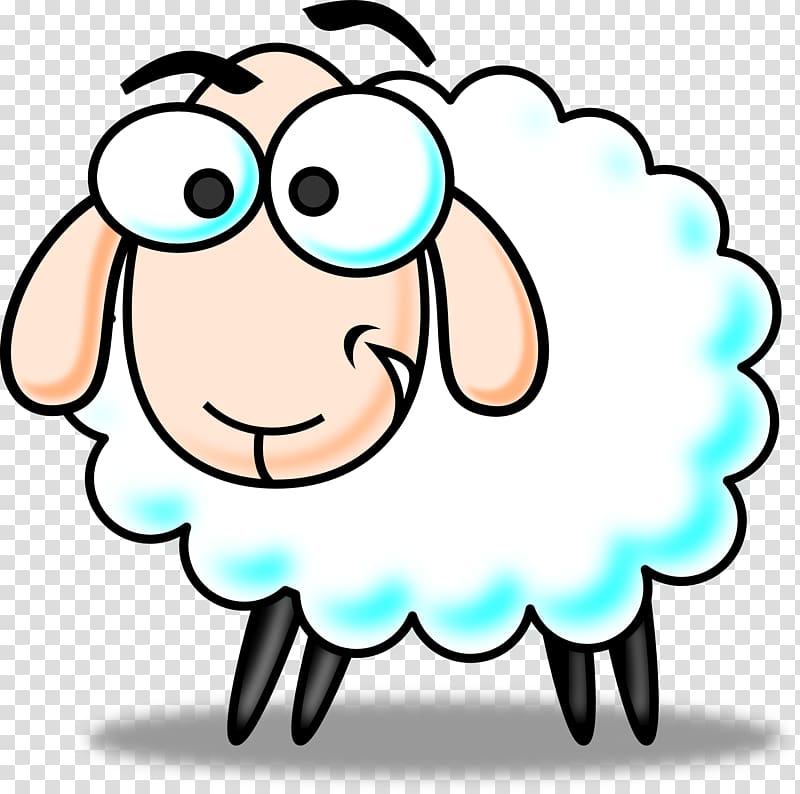sheep , Sheep Cartoon , Lamb transparent background PNG clipart