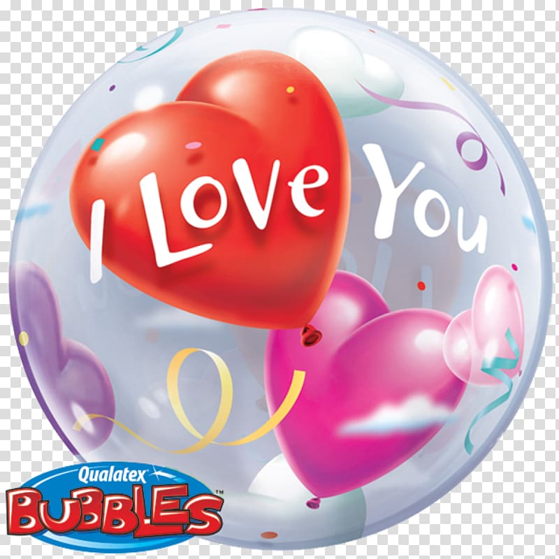 Balloon Valentine\'s Day Heart Gift Love, bubble of love transparent background PNG clipart