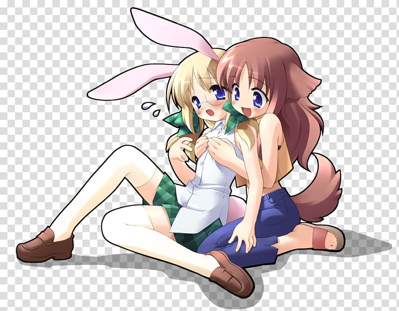 Taringa! Anime Yuri Virtual community Mangaka, bunny ears transparent background PNG clipart