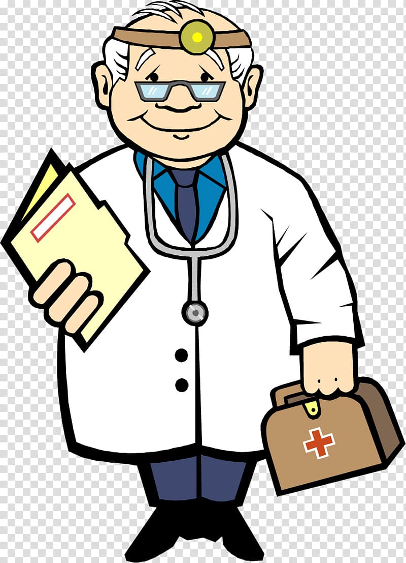 Free content Physician , Cartoon old doctor transparent background PNG clipart