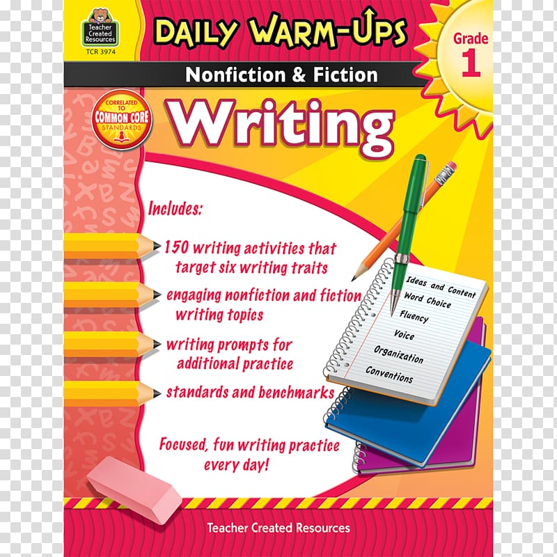 Daily Warm-Ups: Science Grade 3 Daily Warm-Ups: Science Grade 2 Nonfiction & Fiction Writing: Grade 2, teacher transparent background PNG clipart