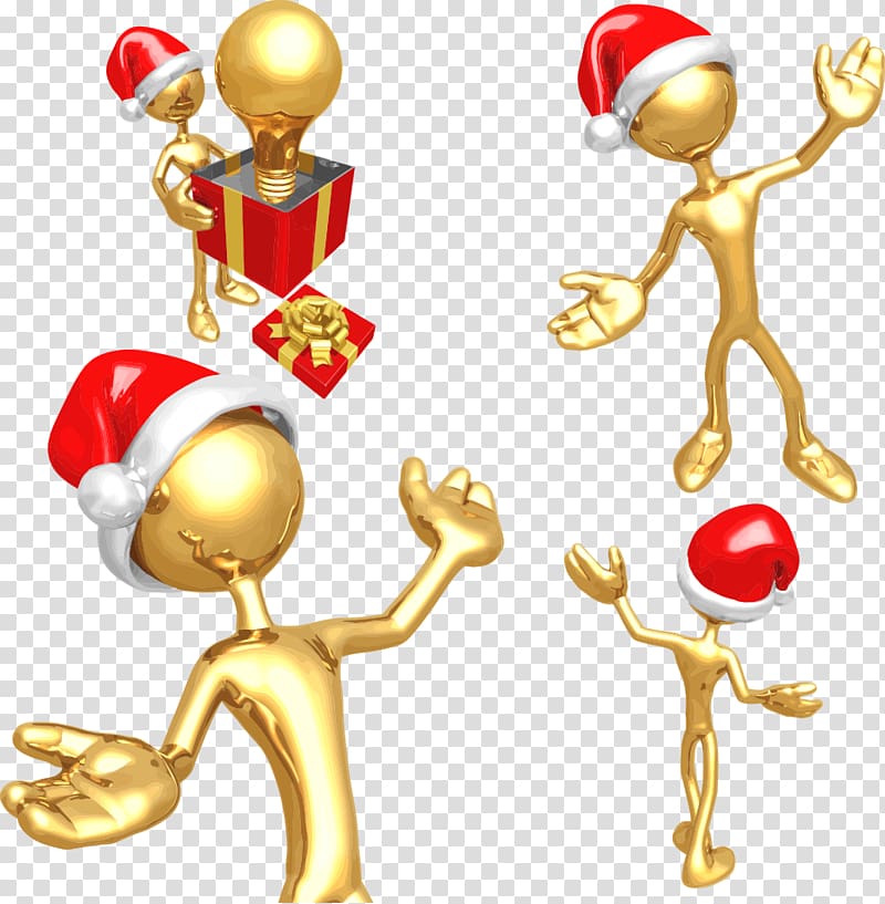 3D computer graphics Computer file, Christmas Oscars transparent background PNG clipart