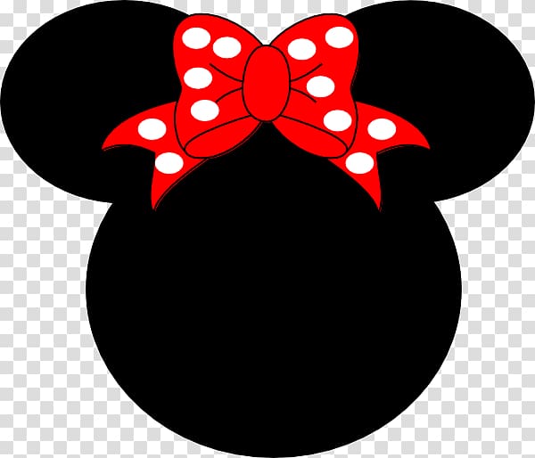 Minnie Mouse , Mickey Mouse Minnie Mouse Ear , Minnie Mouse Silhouette transparent background PNG clipart