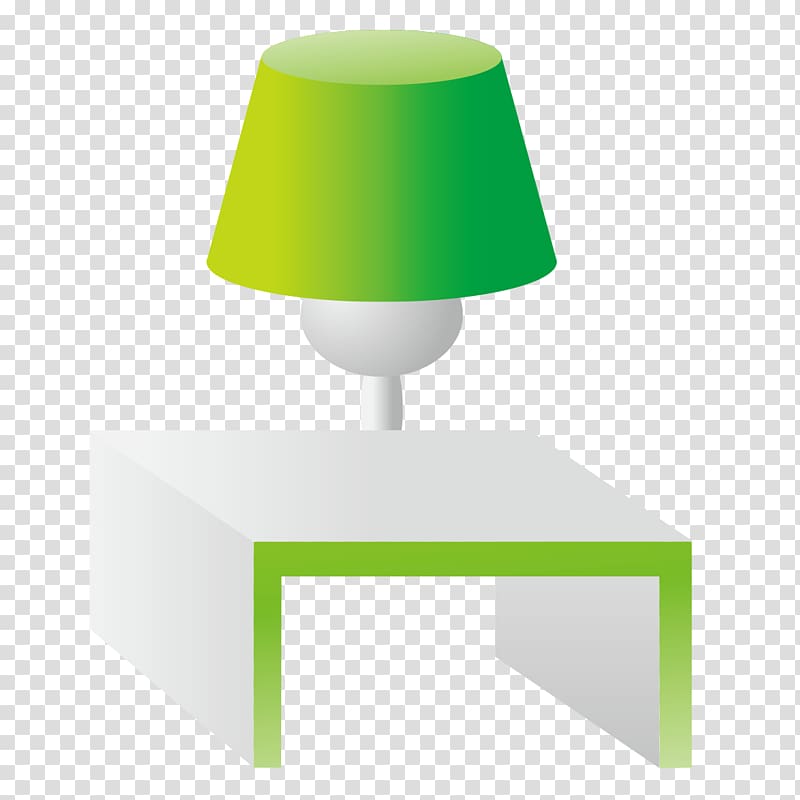 Lampe de bureau Computer file, Green circle lamp transparent background PNG clipart