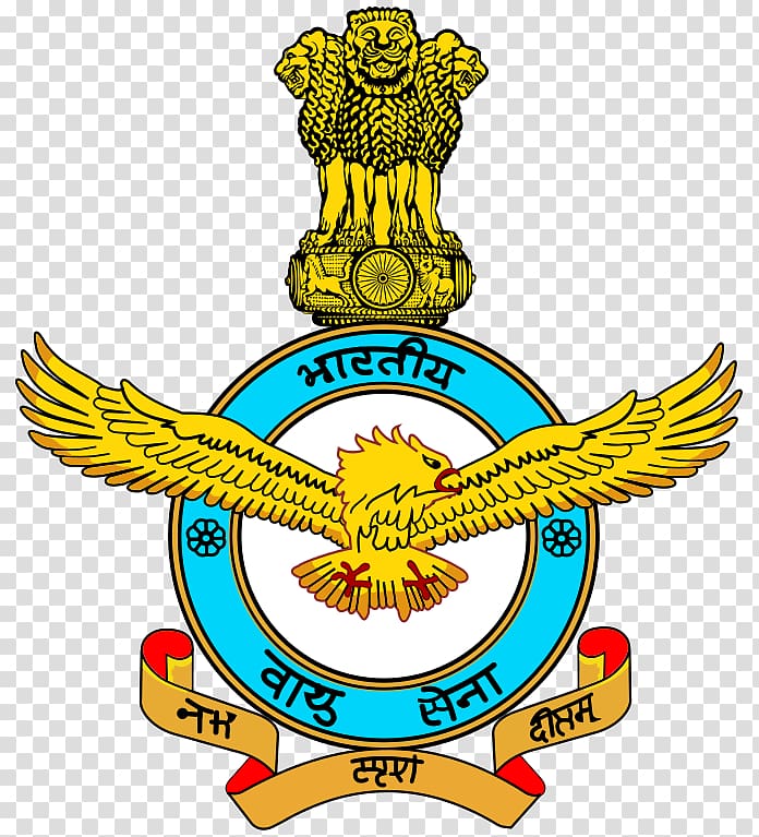 Indian Air Force Indian Armed Forces Airman, crest transparent background PNG clipart