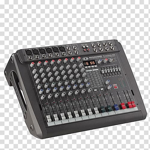Audio Mixers Dynacord Sound Public Address Systems Loudspeaker, Mixer Sound System transparent background PNG clipart