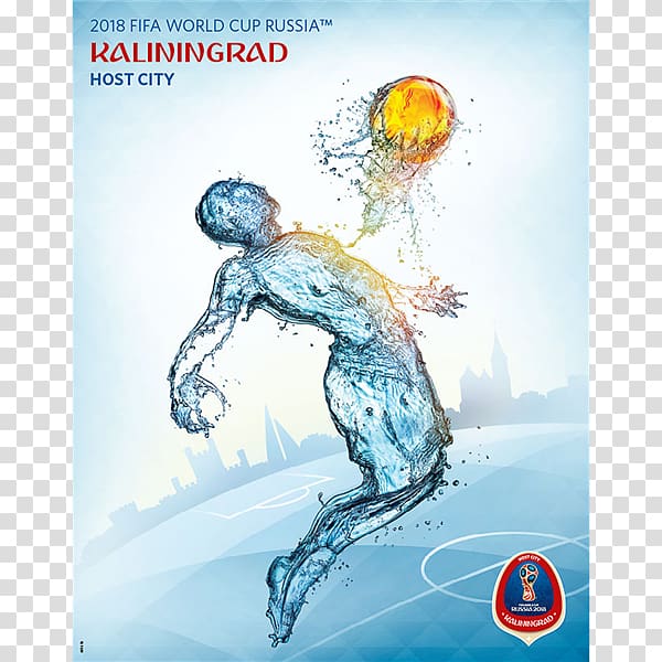 2018 World Cup 2014 FIFA World Cup Kaliningrad Russia national football team Brazil national football team, russia poster transparent background PNG clipart