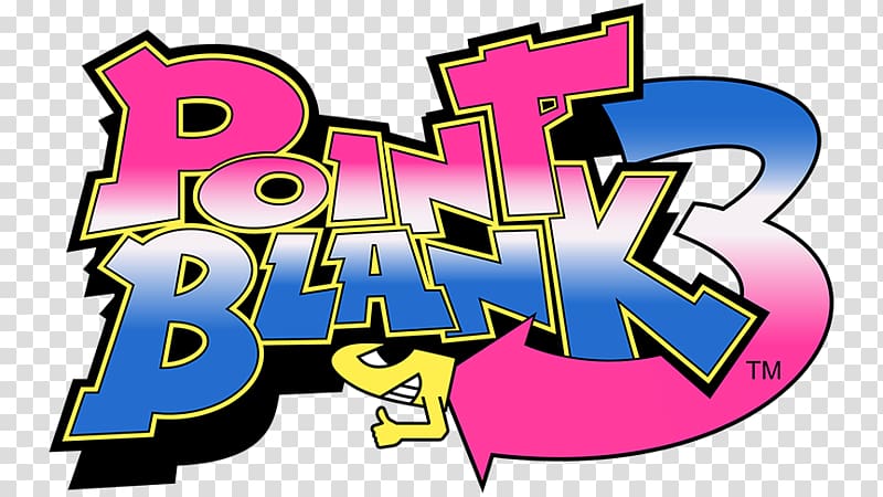 Point Blank 3 Arcade game Video Games Namco, point blank logo transparent background PNG clipart