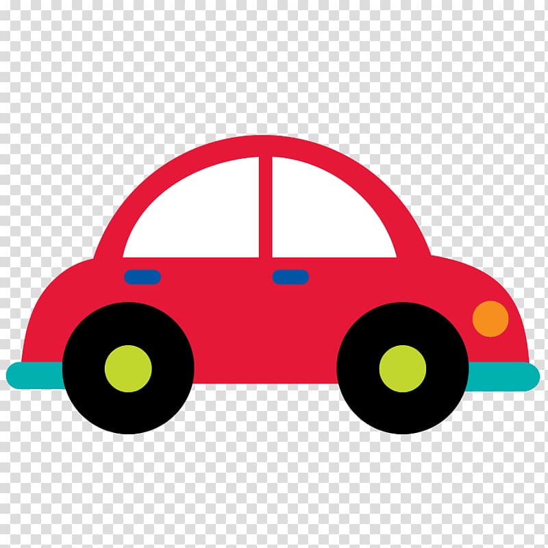 red car illustration, Car Transport , cartoon car transparent background PNG clipart