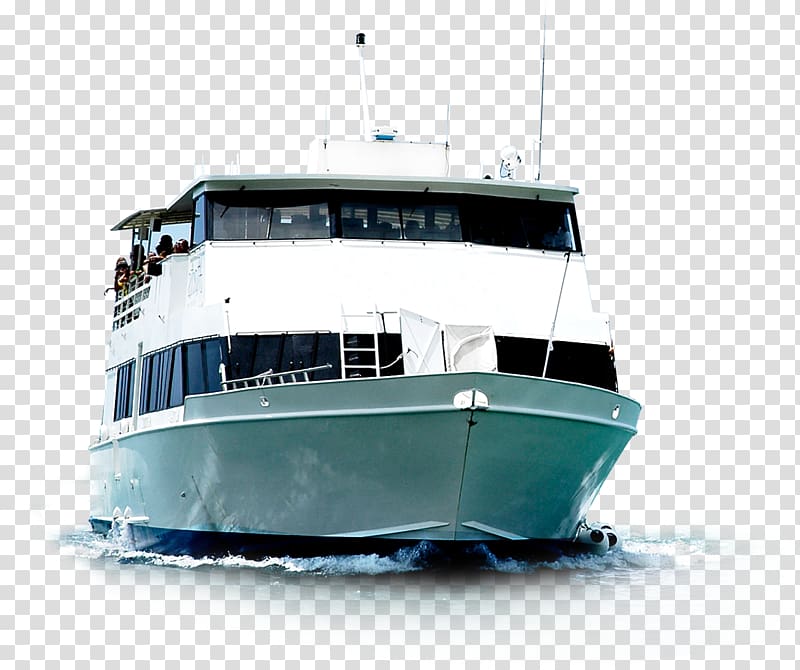 Luxury yacht Ship, Sea parade yacht transparent background PNG clipart