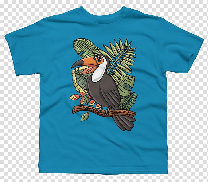 T-shirt Toucan Bird Beak Piciformes, toucan transparent background PNG clipart