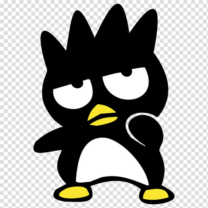 Hello Kitty Badtz-Maru Sanrio Penguin Sticker, Penguin transparent background PNG clipart