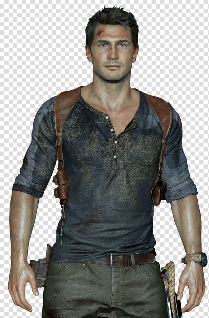 Uncharted 4: A Thief\'s End Uncharted: The Nathan Drake Collection Uncharted 3: Drake\'s Deception Uncharted 2: Among Thieves, T-shirt transparent background PNG clipart