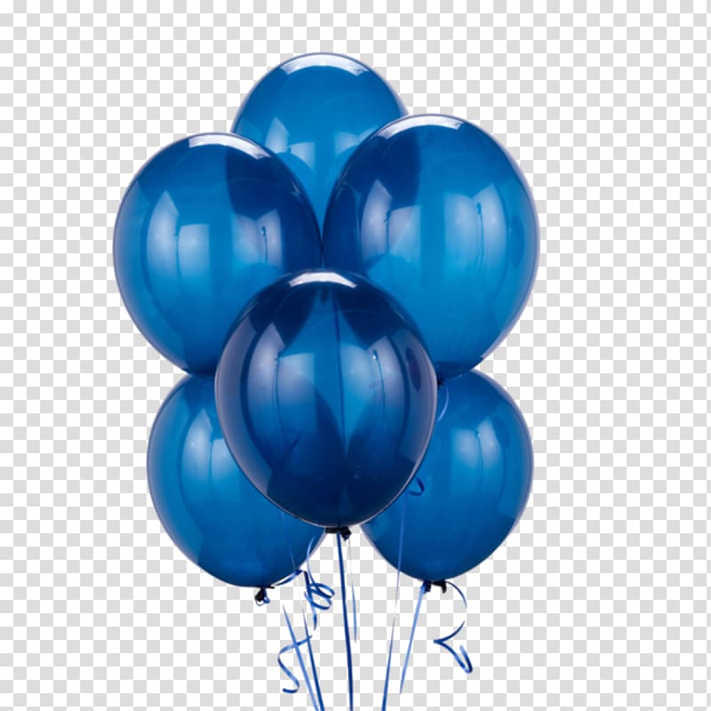 Balloon Navy blue Shades of blue Party, balloon transparent background PNG clipart