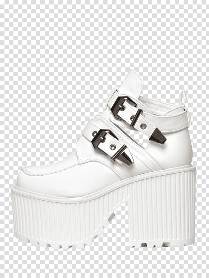 Buckle Platform shoe Boot Strap, Platform Shoes transparent background PNG clipart