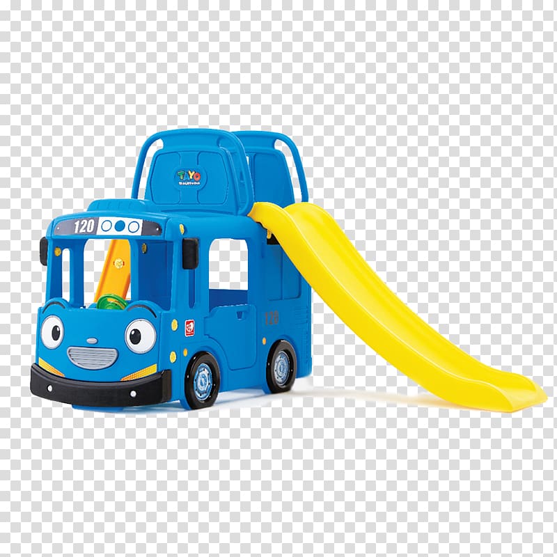 Bus Toy Playground slide South Korea Swing, bus transparent background PNG clipart