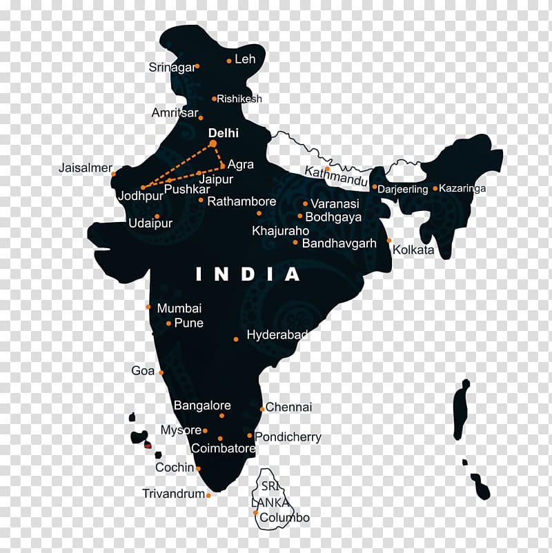 States and territories of India , India transparent background PNG clipart