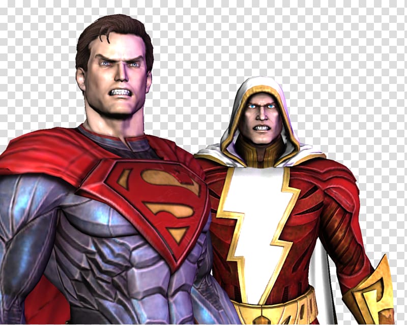 Zachary Levi Superman Injustice: Gods Among Us Injustice 2 Captain Marvel, superman transparent background PNG clipart