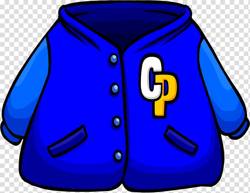 Club Penguin Jacket Letterman Clothing Denim, code transparent background PNG clipart