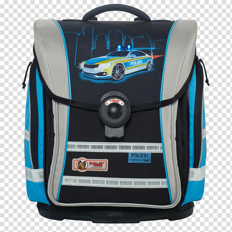 Satchel McNeill Ergo Light Compact Flex 4 Teiliges Set Police Backpack ERGO Group, schoolbag transparent background PNG clipart