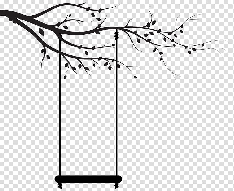 black swing illustration, Swing Silhouette , Swing Silhouette transparent background PNG clipart