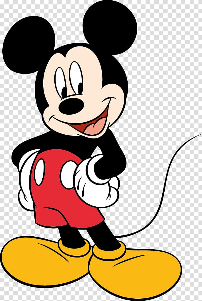Mickey Mouse illustration, Mickey Mouse Minnie Mouse The Walt Disney Company, mickey transparent background PNG clipart