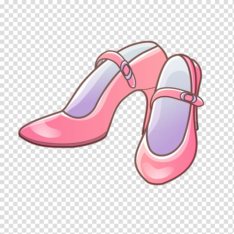High-heeled footwear Pink Tsukasa Fujii Shoe, Hand-painted pink high ...