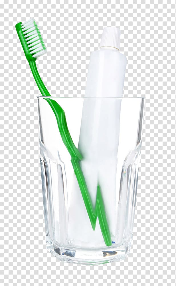 toothbrush and toothpaste in drinking glass, Toothbrush Toothpaste Dentistry, Cups Toothpaste transparent background PNG clipart