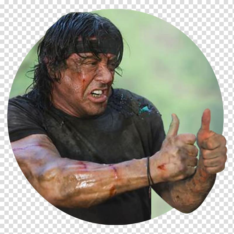 Sylvester Stallone Firearm Pop-Tarts Internet meme, rambo transparent background PNG clipart