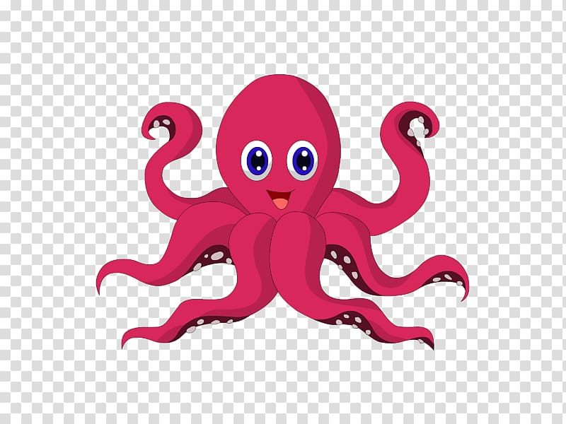 Octopus Cartoon Drawing , others transparent background PNG clipart