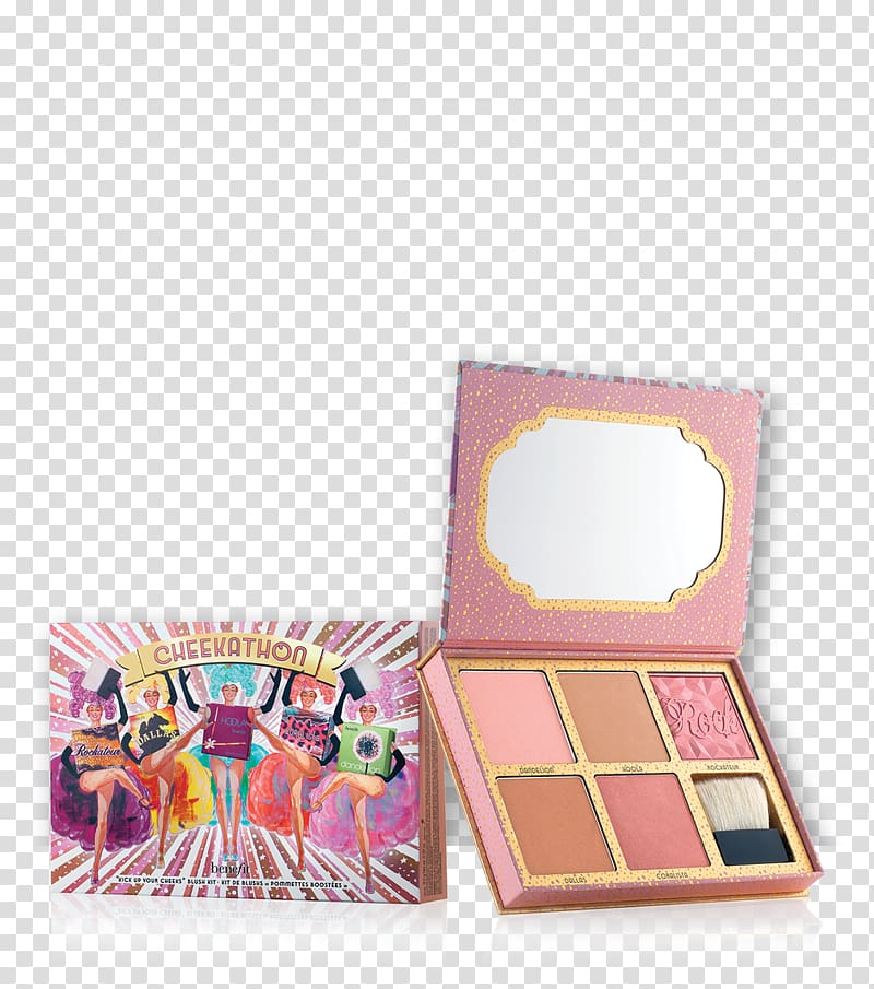 Rouge Benefit Cosmetics Palette Bronzer, blushed transparent background PNG clipart