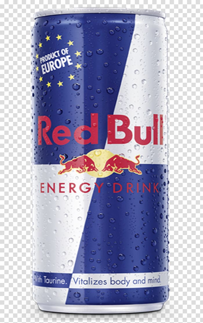 Red Bull Energy drink Fizzy Drinks Food Beverage can, red bull transparent background PNG clipart