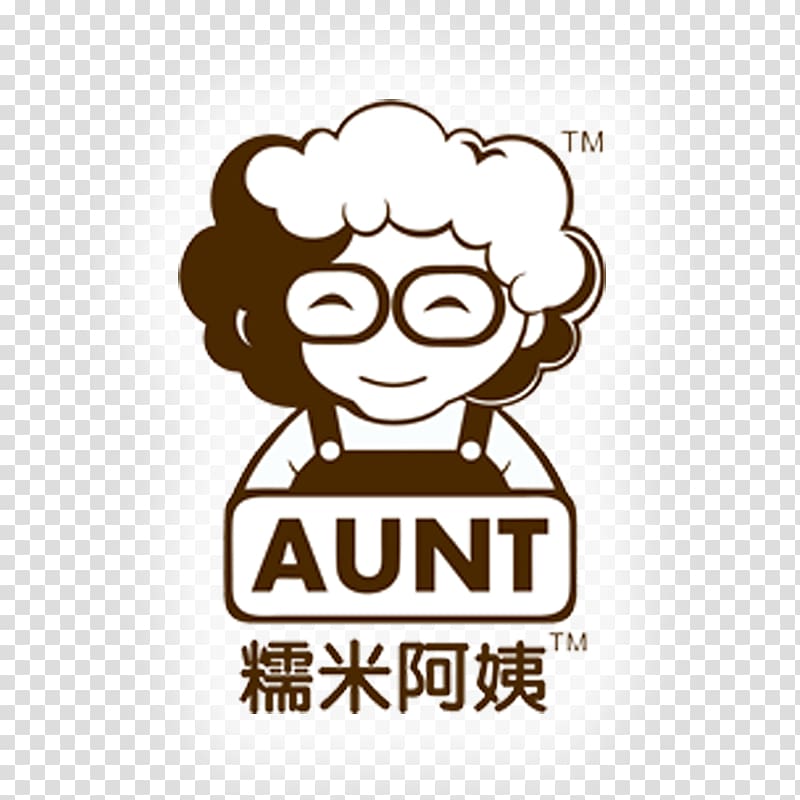 aunt rice tea logo transparent background PNG clipart