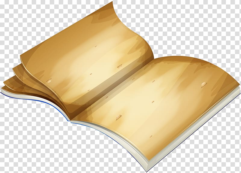 Paper Book Drawing, Yellow Book transparent background PNG clipart