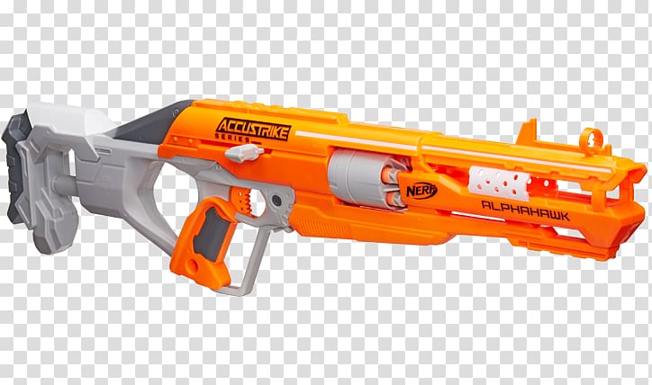 NERF N-Strike Elite AccuStrike Series AlphaHawk Blaster NERF N-Strike Elite AccuStrike Series FalconFire Blaster Toy, nerf bullets transparent background PNG clipart