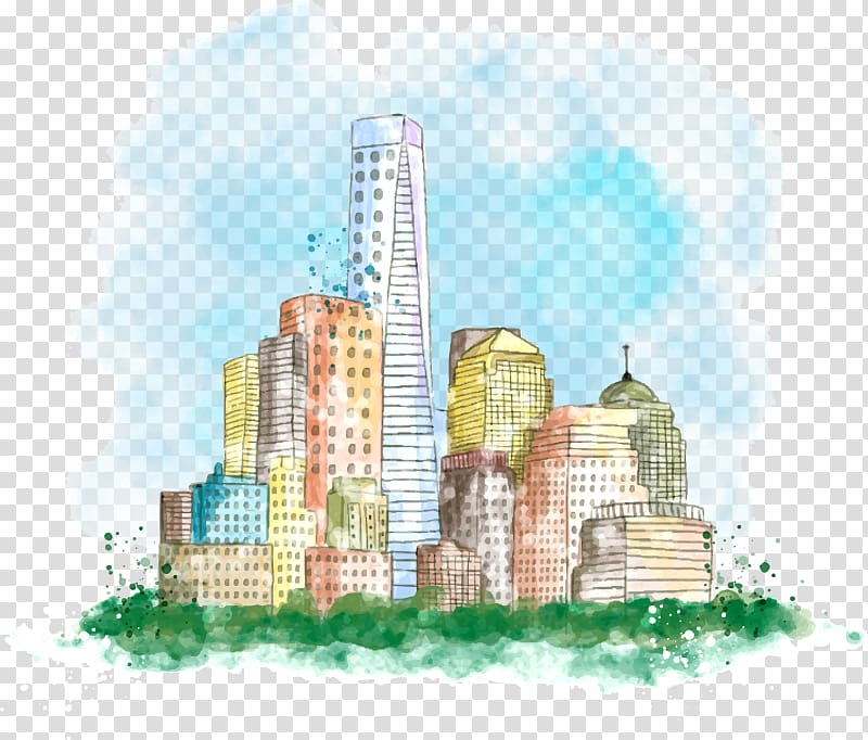 Architecture Building Drawing, building transparent background PNG clipart