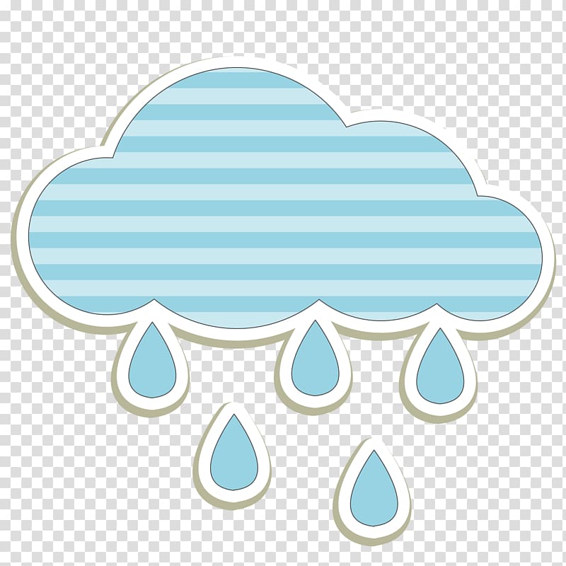 Blue Cloud Rain, Blue clouds transparent background PNG clipart