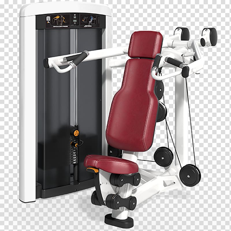 Weightlifting Machine Overhead press Physical fitness Bench press Fitness Centre, shoulder press transparent background PNG clipart