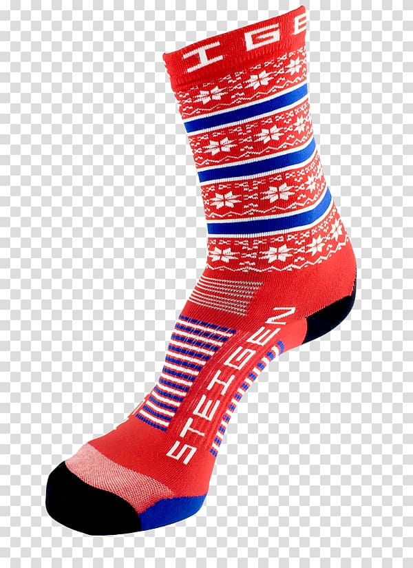 Sock Running Nike Sneakers Clothing, christmas colored socks transparent background PNG clipart