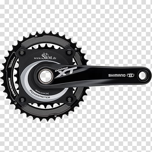Shimano Deore XT Bicycle Cranks Shimano XTR, Bicycle transparent background PNG clipart