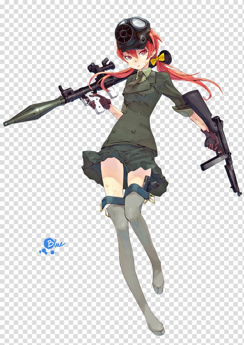 Anime Drawing Military Art, kimono girl transparent background PNG clipart