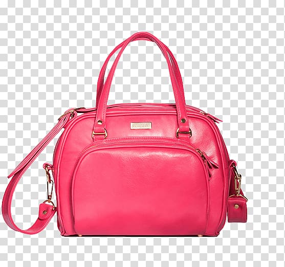 Handbag Red Leather Camera, bag transparent background PNG clipart