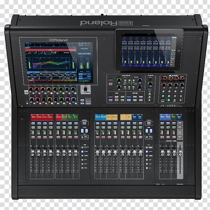 Audio Mixers Roland Corporation Digital mixing console Sound Musical Instruments, musical instruments transparent background PNG clipart