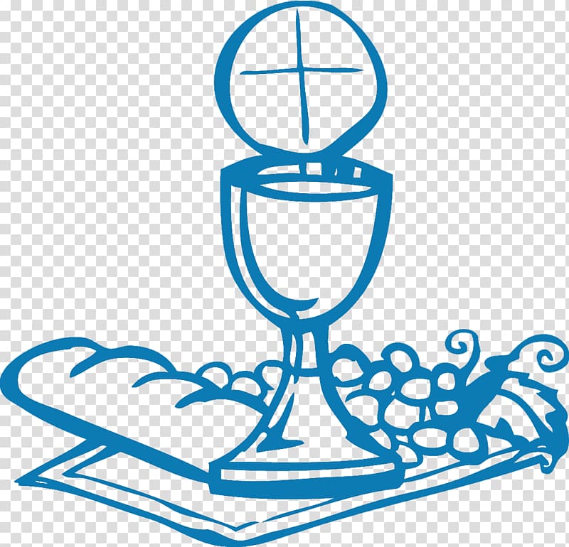 blue wine glass, Eucharist First Communion , others transparent background PNG clipart