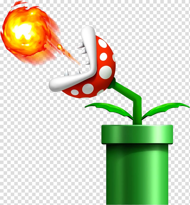 Super Mario fire breathing flower , New Super Mario Bros. U New Super Mario Bros. U, fireball transparent background PNG clipart