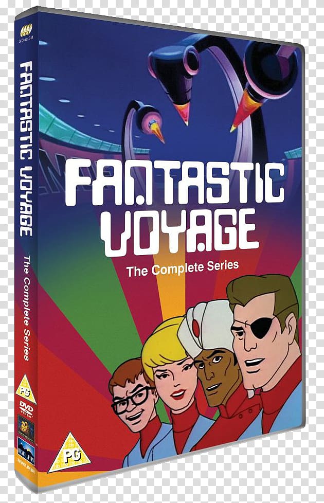 Fantastic Voyage Blu-ray disc Hal Sutherland DVD Television show, fantastic voyage transparent background PNG clipart