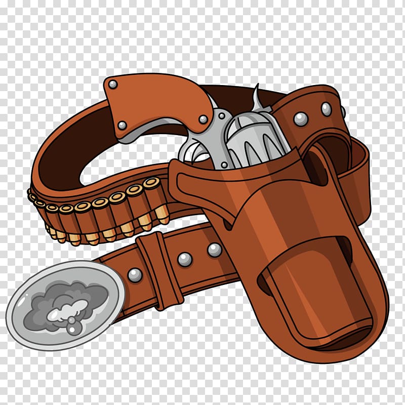 Cowboy Drawing Illustration, Cowboy belt transparent background PNG clipart